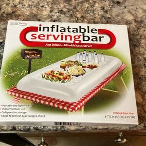FINAL PRICE! Brand New Inflatable Serving Bar